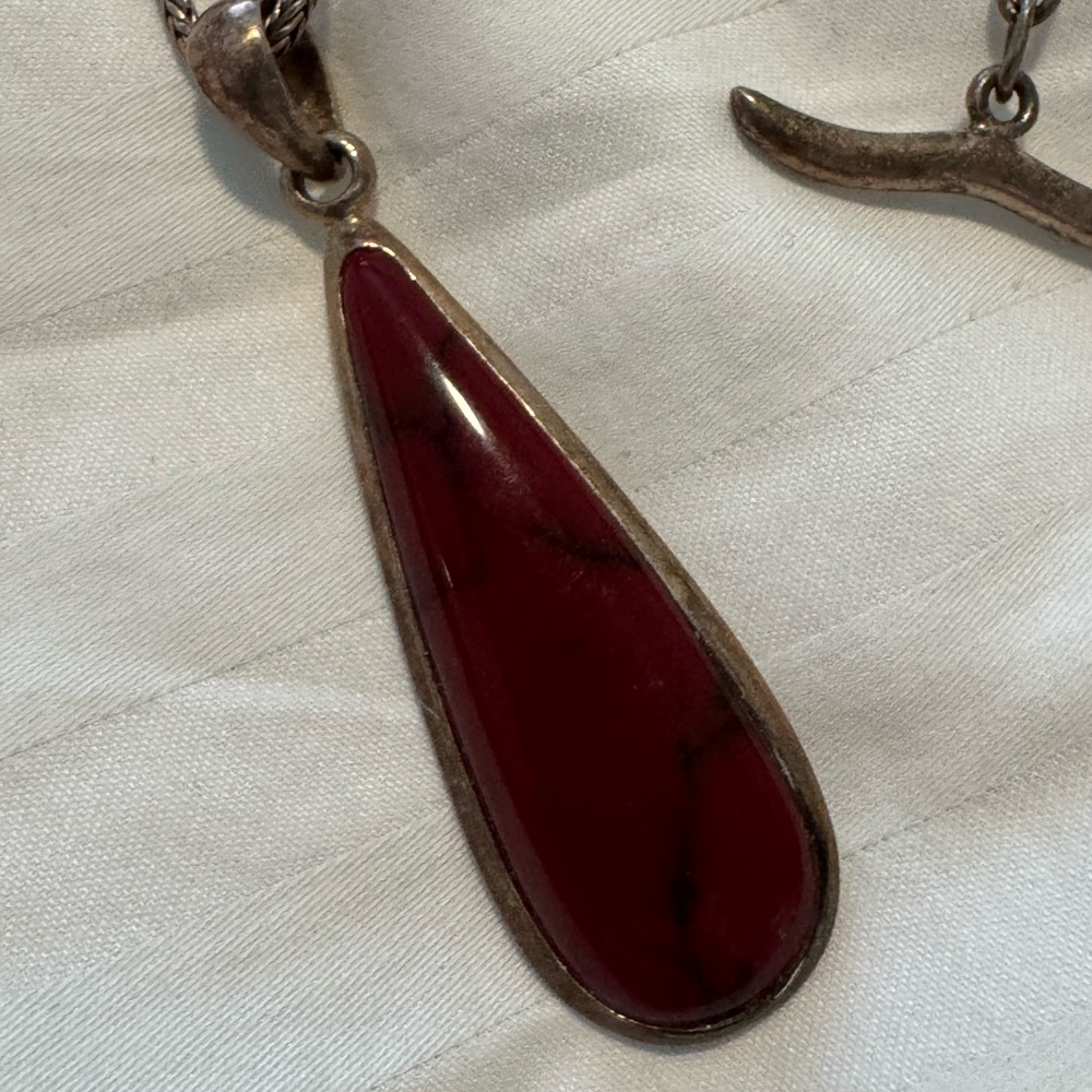 Vintage Lot Red Jasper Jewelry